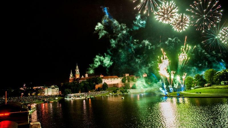 Studio Na Powislu Cracovia Exterior foto